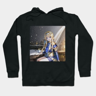 alice in snow Hoodie